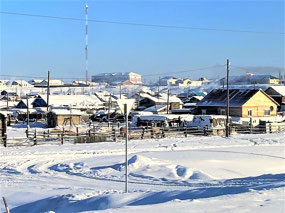 Cluster of Houses in Tyungyulyu