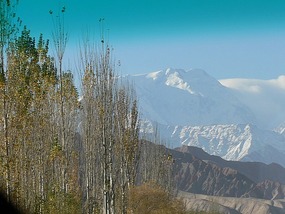 Mountains From Ghez