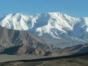 Windswept Mountains Along the Karakoram Highway