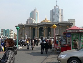 Sky Scrapers and Mosques, Urumqi