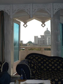 View of Mosque from Our Hotel Window