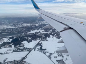 Arriving at Frankfurt Airport