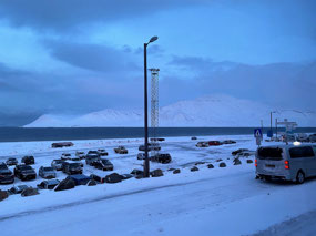 En Route to Longyearbyen Township