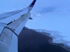 First Glimpses of Longyearbyen
