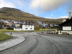 Roundabout in Klaksvik