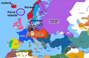 Before the Treaty of Kiel (c. Omniatlas)