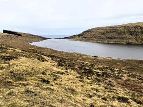 Beginning of our Hike at Miðvágar