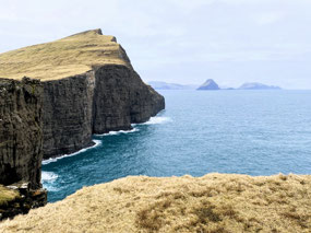 Vertical Cliff Face of Trælanípa