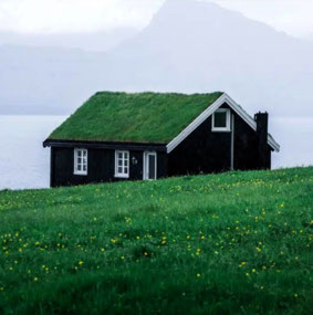 House at Gjov (c. Guide to Faroe Islands)