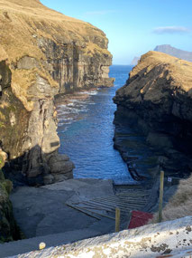 Narrow Inlet at Gjógv