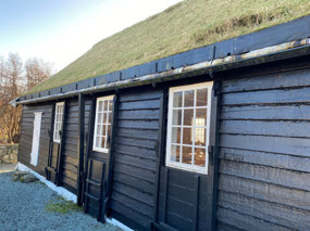 Turf Roofing Detail on Hvalvik Church