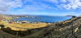 Panorama from Glyvursvegur
