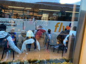 Bus Stop 9 - Always Frenetic Outside Our Hotel