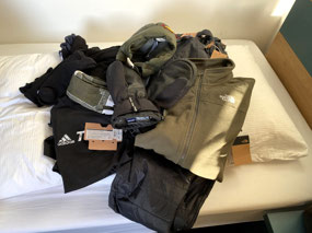 USD 2,000 Clothing for Alan