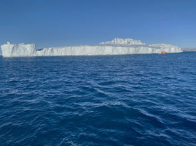 An Iceberg as Large as an Island