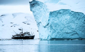 Dwarfed by an Iceberg (c. Responsible Travel)