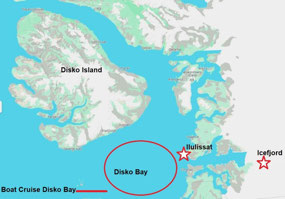 Map of Boat Cruise Area