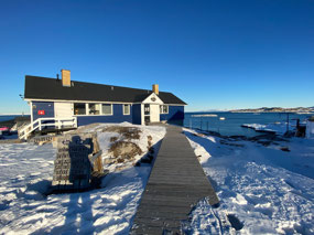 Stunning Morning at our Blue House