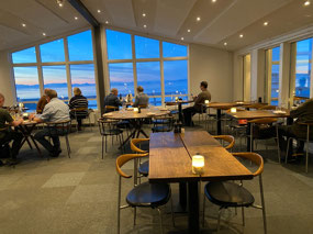 Dinner at the Icefjord Restaurant