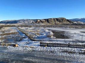 Airstrip from our Hotel Window