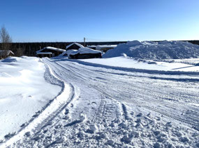 Heavy Snow in Fort McPherson