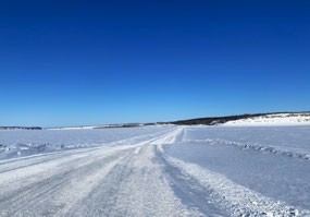 Ice Road Across the Mackenzie