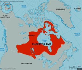 Rupert's Land (c. Britannica)