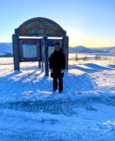 Yes, Another Crossing of the Arctic Circle
