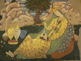 Fresco, Chehel Sotun Palace Museum, Esfahan
