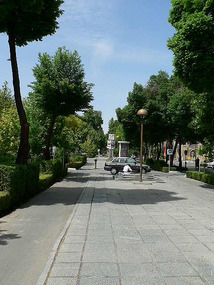 Leafy Chahar Bagh Street,  Esfahan