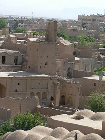 Meybod City from Narin Castle