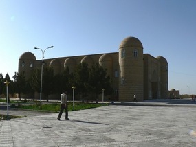 The Sombre Yusuf Hamadani Mosque, Merv