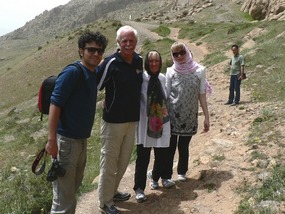 Our Iranian and Russian Friends at Bisotun