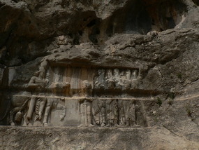 Relief: Bahram II Receives a Delegation of Arabs