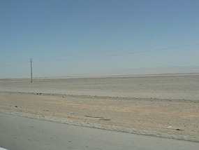 Vast Desert  Loneliness on the Way to Yazd