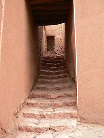 Stairway to Housing in Abyaneh
