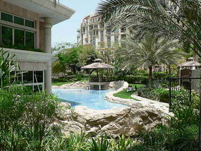 Charming Grounds of the Al Marooj Rotana