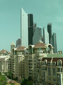 Dubai City Skyline From our Hotel 