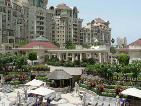 Pool Area of the Al Marooj Rotana