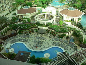 The Pool Area We Did not Get to Use!