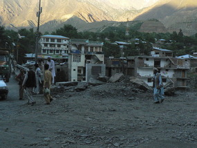 Early Morning in Chitral Town