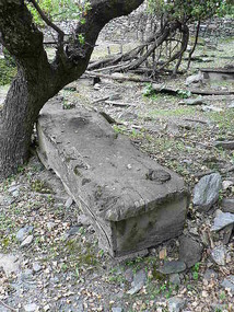Exposed Wooden Coffins Along the Birir Road