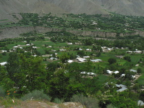 Overlooking the Verdant Surrounds of Chitral Town