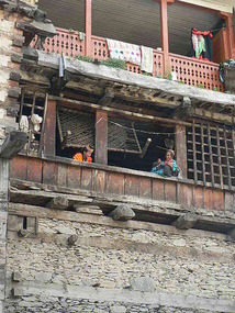 Solid Wooden, Stone and Mud Houses, Birir