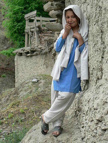 A Shy Young Local Girl