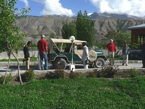 New Driver Zia and his Jeep Arrive in Buni