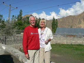 Outside our PTDC Hotel, Buni