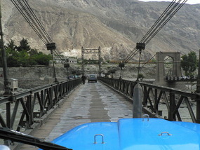 The Well Known Gilgit Suspension Bridge