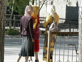 Elegant Tajik Women, Tashkorgan