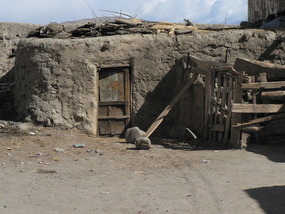 House in Back Lanes of Tashkorgan 
